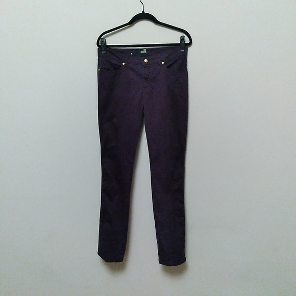 LOVE MOSCHINO Purple Straight Pants, size 31 - Picture 5 of 8